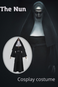 Nun`s cosplay costume